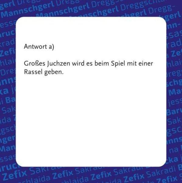 Ja, varreck! Bayerisches Dialekt-Quiz