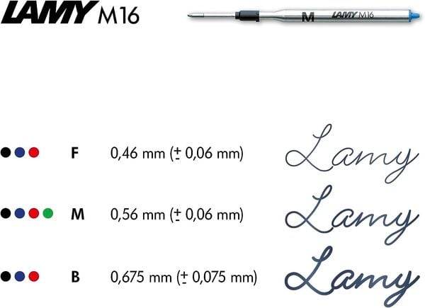 KS 2D8 LAMY safari violet bkberry, M16 black