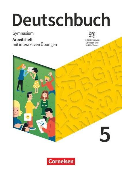 Deutschbuch Gymnasium - 2019 - 5. Klasse - Arbeitsheft mit interaktiven Übungen online mit Lösungen