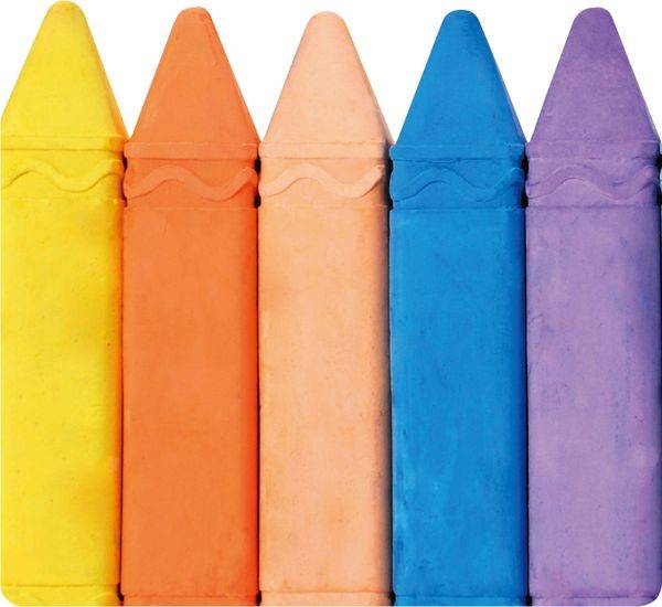 Small foot 10379 - Straßenmalkreide, 3er Pack à 12 Kreiden, bunt