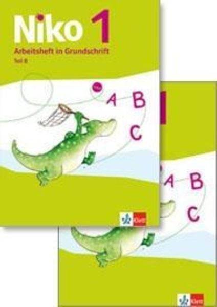 Niko. Arbeitshefte Grundschrift Teil A+B und Schreibtabelle 1. Schuljahr