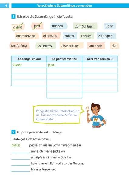 Die Deutsch-Helden Aufsatz 3. Klasse