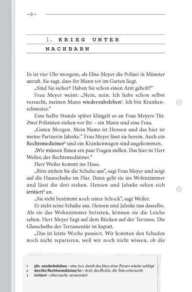 Der große Krimi-Sammelband Deutsch als Fremdsprache