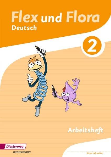 Flex und Flora 2. Arbeitsheft Deutsch: Für die Ausleihe