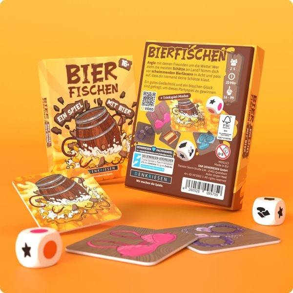 Denkriesen - Bierfischen - "Ein Spiel mit Bier." (Spiel)