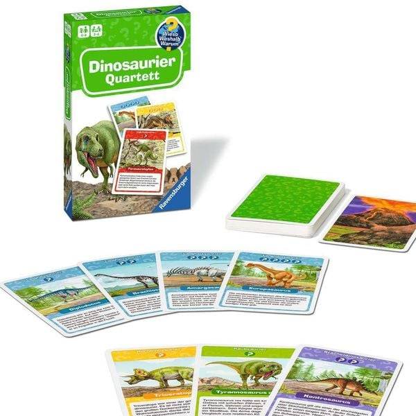 Ravensburger - Wieso? Weshalb? Warum? Dinosaurier Quartett