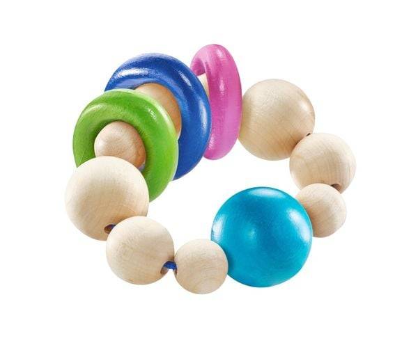 Selecta 61070 - Greifling, Ringellino, Rassel, Holz, 8,5 cm