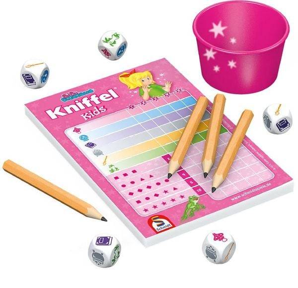 Schmidt 40641 - Bibi Blocksberg, Kniffel Kids, Würfelspiel