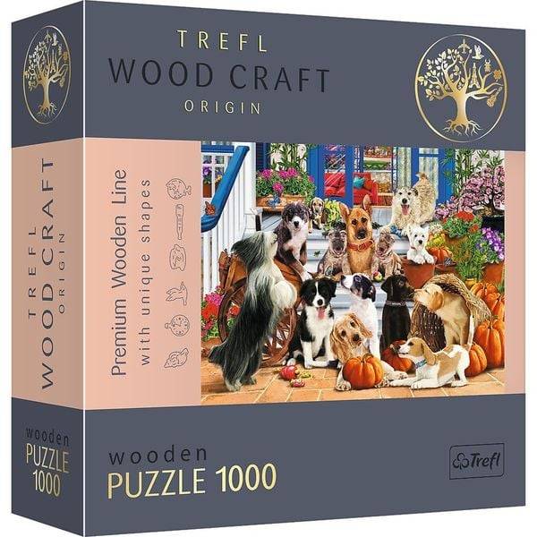 Holz Puzzle 1000 - Hunde