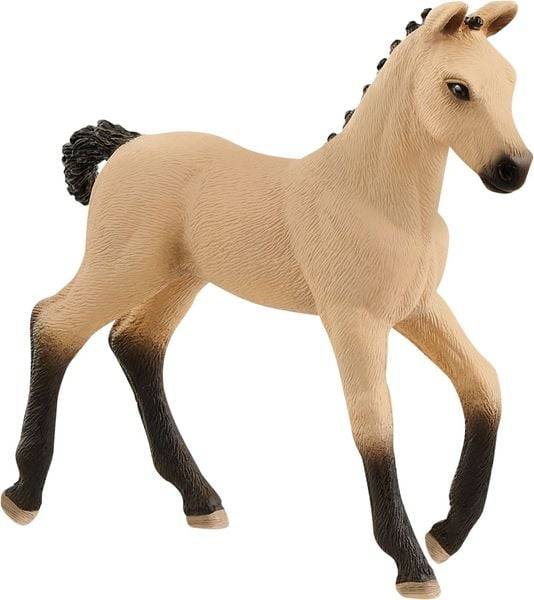 Schmidt Spiele - Schleich : Horse Club - Hannoveraner Fohlen, Falbe, 100 Teile plus Figur