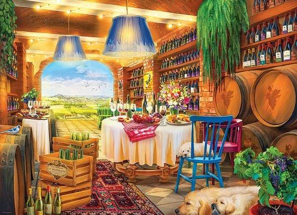 Eurographics 6000-5846 - Winery, Weingut, Puzzle, 1000 Teile