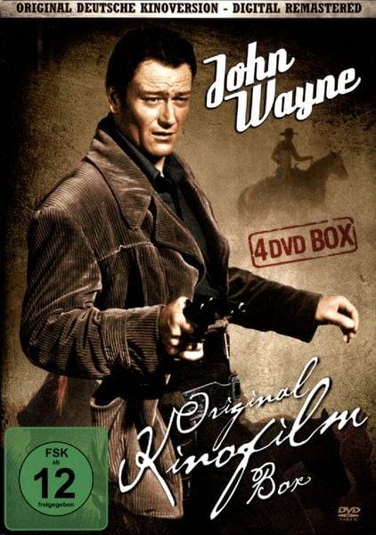 John Wayne - Original Kinofilm Box [4 DVDs]