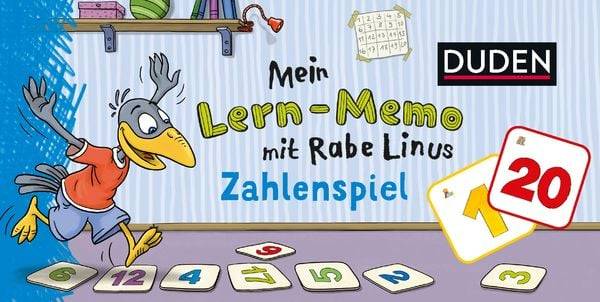 Mein Lern-Memo mit Rabe Linus - Zahlenspiel (Kinderspiel)