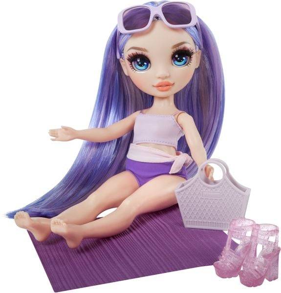 Rainbow High Swim & Style Fashion Doll- Violet (Purple)