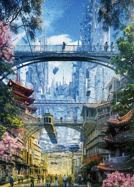 Heye - Markets District, 1000 Teile