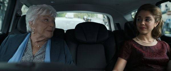 Im Taxi mit Madeleine