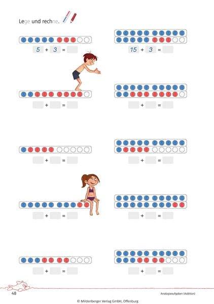 Das Übungsheft Basiswissen Mathematik 1