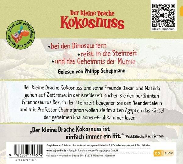 Der kleine Drache Kokosnuss reist durch die Zeit