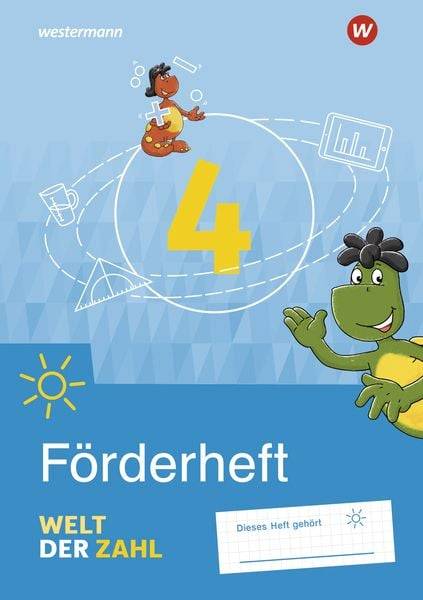 Welt der Zahl 4. Förderarbeitsheft. Allgemeine Ausgabe