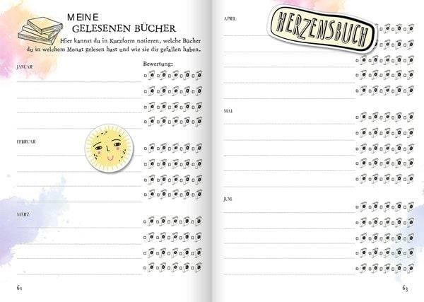 Mein Book Journal. Von der erfolgreichen Buchbloggerin @liberiarium