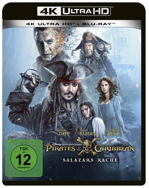 Pirates of the Caribbean 5 - Salazars Rache (4K Ultra HD) (+ Blu-ray 2D)