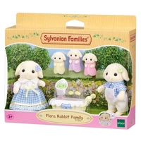 Sylvanian Families 5735 - Flora Rabbit Family, Kaninchen-Familie, Spielset Sylvanian Families 5735 - Flora Rabbit Family, Kaninchen-Familie, Spielset