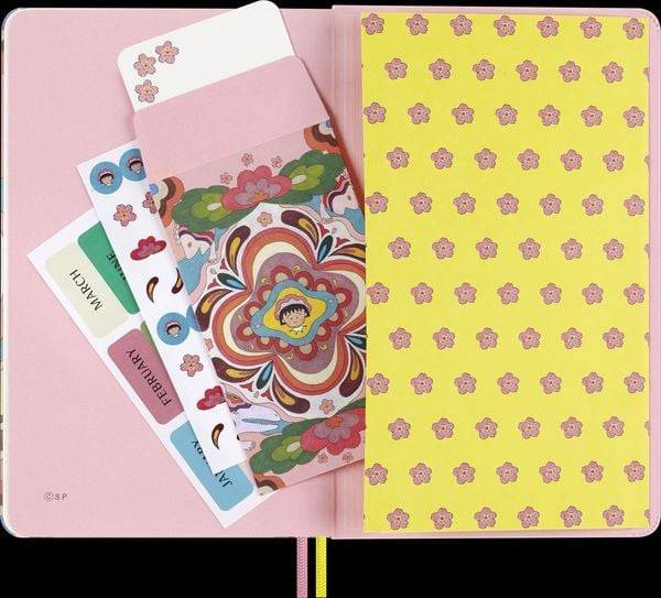 Moleskine Sakura undatierter Wochen Notizkalender, L/A5, Fester Einband, ohne Box