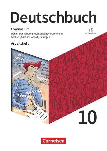 Deutschbuch Gymnasium - Berlin, Brandenburg, Mecklenburg-Vorpommern, Sachsen, Sachsen-Anhalt und Thüringen - Neue Ausgabe - 10. Schuljahr