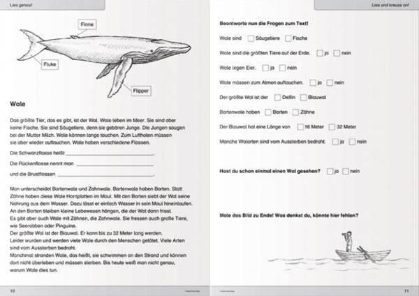 Ich kann lesen 3&4 - 2 Schülerarbeitshefte für die 2. und 3. Klasse