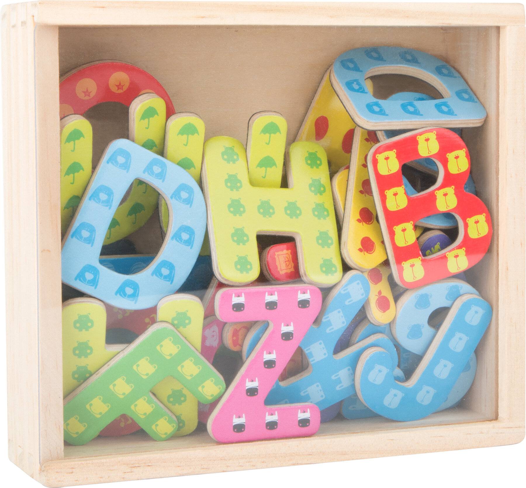 Bunte Magnetbuchstaben Educate