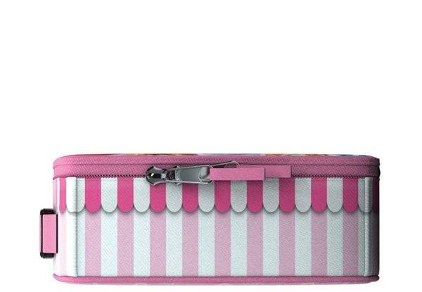 Eurographics 9100-5825 - Lunchbox, Brotdose mit Puzzle 100-Teile, Motiv: Donuts, Kids Collection