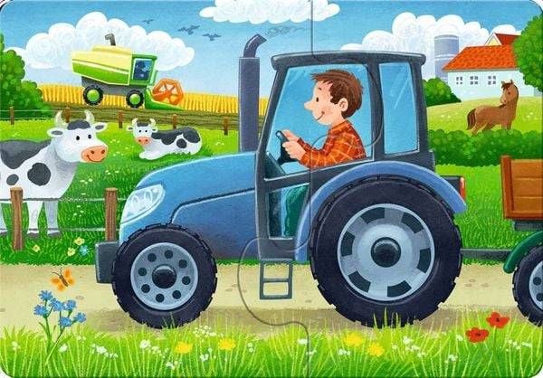 Ravensburger - ministeps - Mein allererstes Puzzle: Fahrzeuge