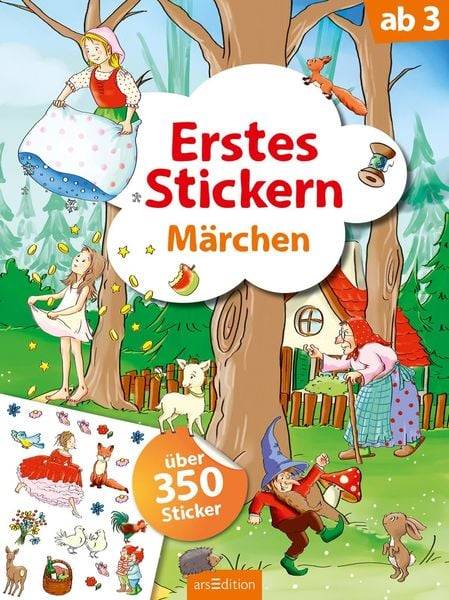 Erstes Stickern Märchen