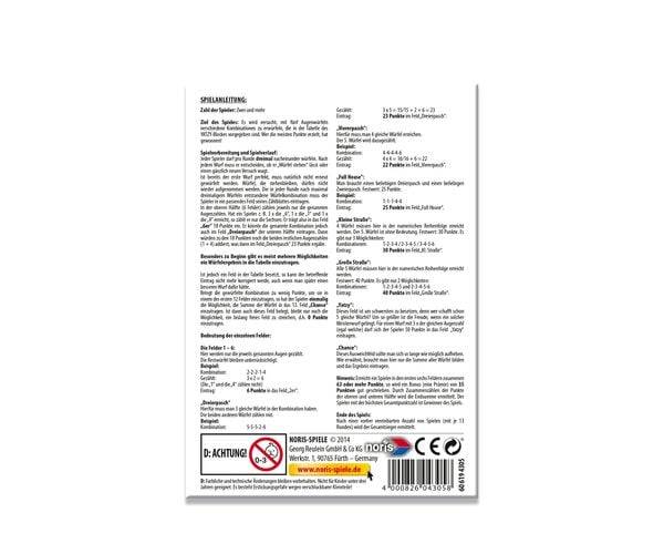 Knubbel / Yatzy Spielblock