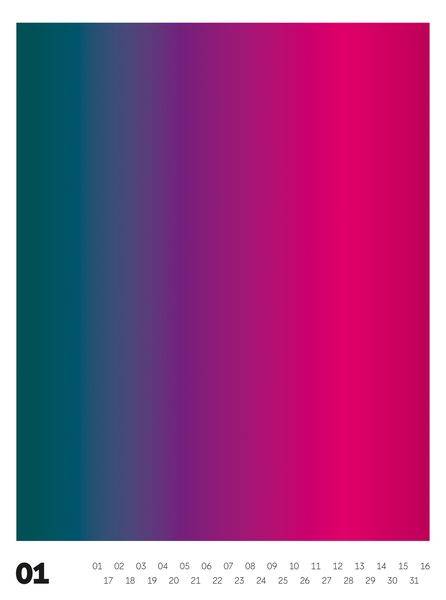 PaperShape - Dieser Kalender ist ein Unikat - Immerwährender Kalender