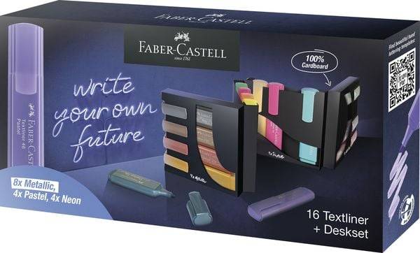 FABER-CASTELL Textmarker TL 46 16er Deskset