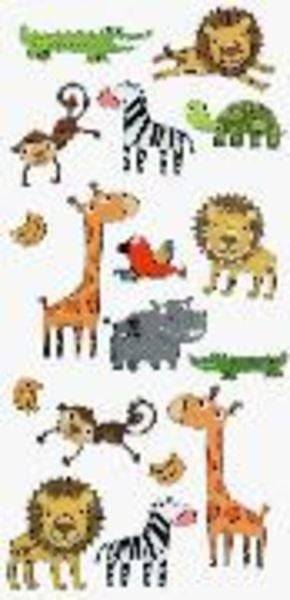 Happy Sticker - Safari ( 17 Elemente)