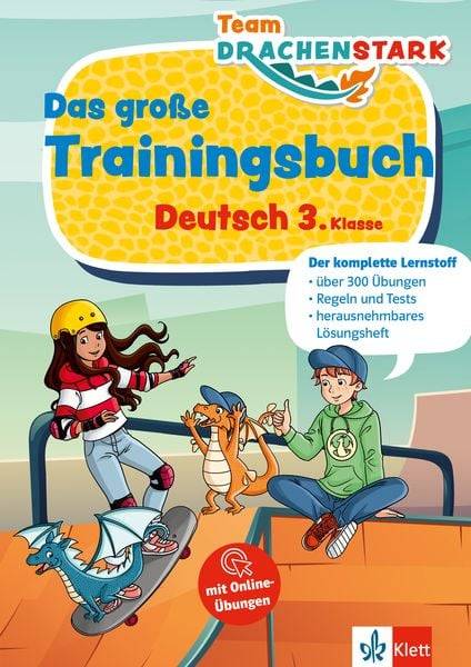 Team Drachenstark: Das großes Trainingsbuch Deutsch 3. Klasse