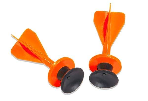 Bestsaller 4209 - Sicherheits-Saugnapf-Darts orange, für HOLZ-Armbrüste, 10er Set