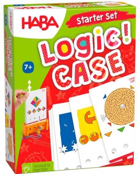 HABA 1306929001 - Logic! CASE Starter Set, 77x Rätselspaß für Kinder 7+