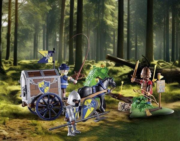 PLAYMOBIL 71484 - Novelmore - Überfall auf Transportwagen