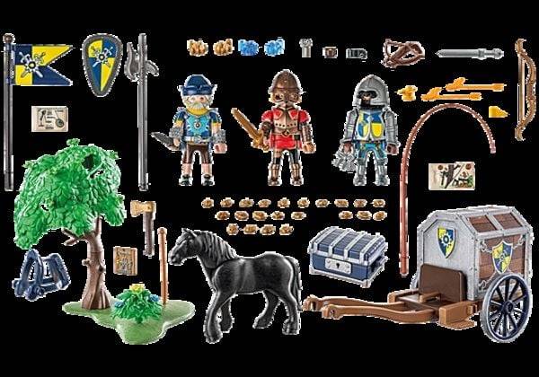 PLAYMOBIL 71484 - Novelmore - Überfall auf Transportwagen