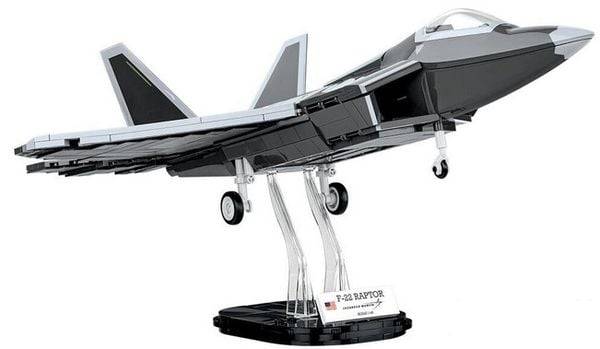 COBI Armed Forces 5855 - Lockheed F-22 Raptor, Lockheed Martin, Kampfflugzeug, Bausatz