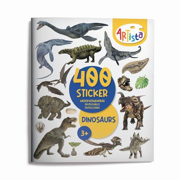 Artista - Stickerbuch Dinosaurier