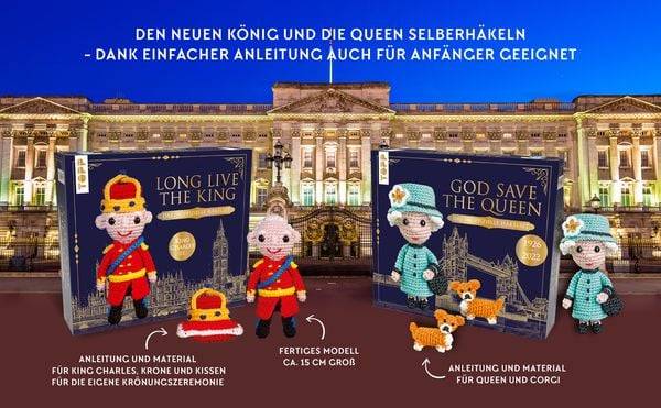 Häkelset Long live the King