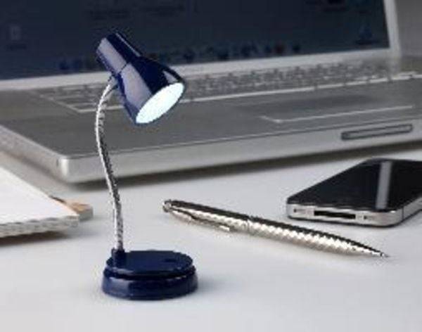 Little Lamp (Blau) | LED Booklight Leselampe | Leselicht | Geschenk für Leser, Buchliebhaber | Deutsche Ausgabe