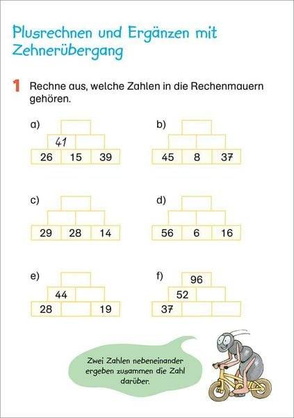 Fit für Mathe 2. Klasse. Mein 5-Minuten-Block