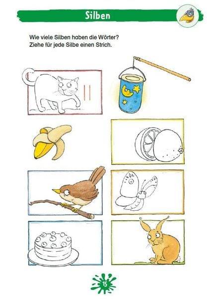 Mein großes Deutschbuch mit Rabe Linus - 1. Klasse
