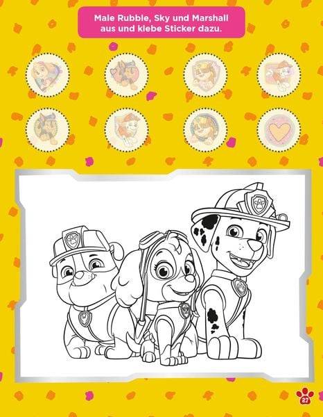 PAW Patrol Sticker Album Set
