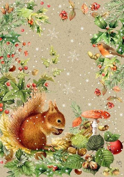A5-Graspapier-Adventskalender-Sortiment